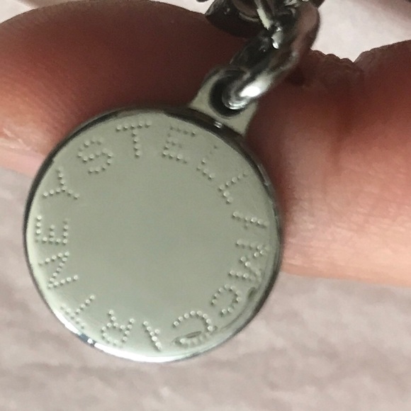 NWB Stella McCartney Metallic Gold Python Falabella Card Holder Case✨ Vegan - Picture 6 of 7